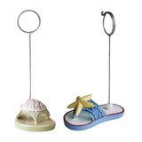 Max Resin Place Card Holders Photo Stand Memo Clips Party Decor Slipper Fish