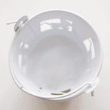 Max Maxb 4pcs/set White Mini Metal Iron Buckets Pail Style Gift Box DIY Party Decor
