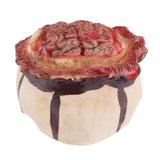 Max Scary Bloody Brain Bone Props Halloween Party Haunted House Decors Brown