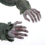 Max Scary Halloween Crawling Zombie Animated Haunted House Party Decor Props