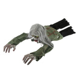 Max Scary Halloween Crawling Zombie Animated Haunted House Party Decor Props