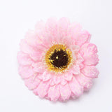 Max 10xArtificial Fabric Daisy Flower Head DIY Craft Project Dia 8cm Multi-color