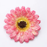 Max 10xArtificial Fabric Daisy Flower Head DIY Craft Project Dia 8cm Multi-color