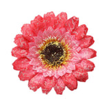 Max 10xArtificial Fabric Daisy Flower Head DIY Craft Project Dia 8cm Multi-color