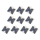 Max 10x Hollow Laser Cute Butterfly Invitation Cards, Envelop, Blank Sheet blue