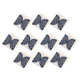 Max 10x Hollow Laser Cute Butterfly Invitation Cards, Envelop, Blank Sheet blue