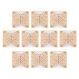 Max 10x Hollow Laser Cute Butterfly Invitation Cards, Envelop, Blank Sheet beige