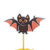 Max 12 Sets Cupcake Toppers Cake Picks Party Favors Bat - 6x4.78cm