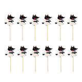 Max 12 Sets Cupcake Toppers Cake Picks Party Favors Wolf - 5.06x5.5cm