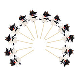 Max 12 Sets Cupcake Toppers Cake Picks Party Favors Wolf - 5.06x5.5cm