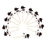 Max 12 Sets Cupcake Toppers Cake Picks Party Favors Wolf - 5.06x5.5cm