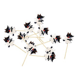Max 12 Sets Cupcake Toppers Cake Picks Party Favors Wolf - 5.06x5.5cm