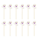 Max 12 Sets Cupcake Toppers Cake Picks Party Favors Ghost - 5.19x5.5cm