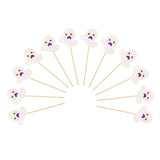 Max 12 Sets Cupcake Toppers Cake Picks Party Favors Ghost - 5.19x5.5cm