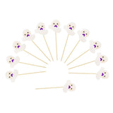 Max 12 Sets Cupcake Toppers Cake Picks Party Favors Ghost - 5.19x5.5cm
