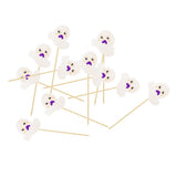 Max 12 Sets Cupcake Toppers Cake Picks Party Favors Ghost - 5.19x5.5cm