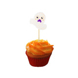 Max 12 Sets Cupcake Toppers Cake Picks Party Favors Ghost - 5.19x5.5cm