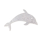 Maxbell 12pcs Glitter Cakecup Toppers Ocean Creature Cake Topper Silver