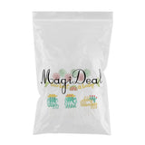 Maxbell 16x Per Set Paper Cake Toppers Bunting Banner for Party Babies Shower Decor