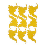 Maxbell 50pcs Self-adhesive Wall Stickers Murals for Party Decor Gold Dumbo