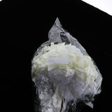 Max Artificial Bridal Bouquet Bride Bridesmaid Flower Bouquet with Pearls White