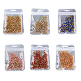Max 5000 Pieces Crystal Diamonds Wedding Table Decorations DIY Craft Golden