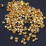 Max 5000 Pieces Crystal Diamonds Wedding Table Decorations DIY Craft Golden