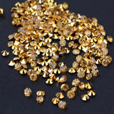 Max 5000 Pieces Crystal Diamonds Wedding Table Decorations DIY Craft Golden