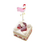 Max 12 Pieces Flamingo Cupcake Picks Cake Topper Christmas Cake Decors Pink