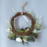 Max Bridal Flower Crown Hair Garland Artificial Flower Wreath Hanging Door Decor