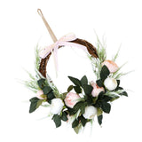 Max Bridal Flower Crown Hair Garland Artificial Flower Wreath Hanging Door Decor