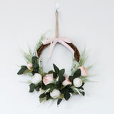 Max Bridal Flower Crown Hair Garland Artificial Flower Wreath Hanging Door Decor