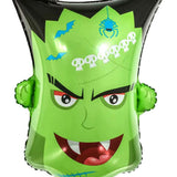 Max 5 Pieces Pumpkin Monster Aluminum Film Balloon Halloween Party Decor 49x67cm