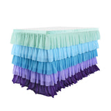 Max Tulle Table Skirt Cloth for Wedding Party Home Table Decorations  75x426cm