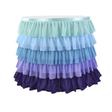 Max Tulle Table Skirt Cloth for Wedding Party Home Table Decorations  75x426cm