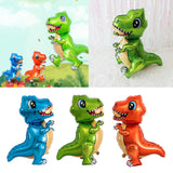 Dinosaur Foil Balloons Birthday Kid Toy Inflatable Party Decor Supply Green