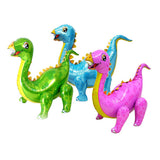 Max Dinosaur Foil Balloons Birthday Kids Toy Inflatable Party Decor Supply Green