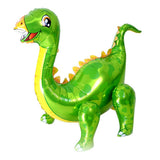 Max Dinosaur Foil Balloons Birthday Kids Toy Inflatable Party Decor Supply Green