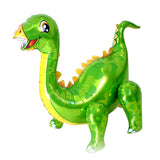 Max Dinosaur Foil Balloons Birthday Kids Toy Inflatable Party Decor Supply Green