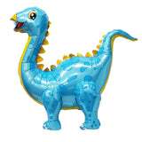 Max Dinosaur Foil Balloons Birthday Kids Toy Inflatable Party Decor Supply Blue