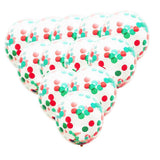 Max 12 Pieces/Pack Red and Green Christmas Confetti Balloons for Party - 12inch
