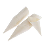 Max 100Pcs Cone Shaped Disposable Ice Cream Cups for Party Food Snacks  9x13cm