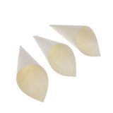 Max 100Pcs Cone Shaped Disposable Ice Cream Cups for Party Food Snacks  9x13cm