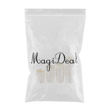 Max 50 Pieces Disposable Wooden Cups for Party Serving Food Snacks 4.5x4.5cm