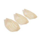 Max Wood Serving Boats Natural wood Take Out Trays plate bowl tableware 115x65mm