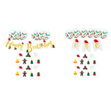 Max Christmas Happy Birthday Happy Birthday 16x Party Decoration for Kids Golden