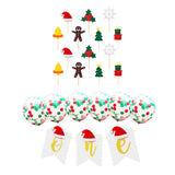 Max Christmas Happy Birthday Happy Birthday 16x Party Decoration for Kids White