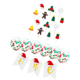 Max Christmas Happy Birthday Happy Birthday 16x Party Decoration for Kids White