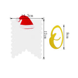 Max Christmas Happy Birthday Happy Birthday 16x Party Decoration for Kids White