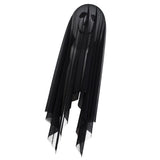 Max 2 Sets Halloween Skull Balloons Halloween Haunted House Decor Supplies Black